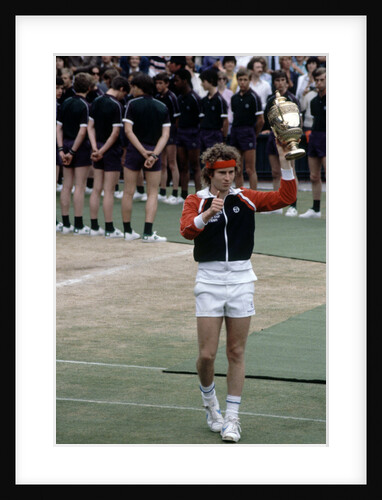 Wimbledon Final 1981, John McEnroe v Bjorn Borg by Cottrell