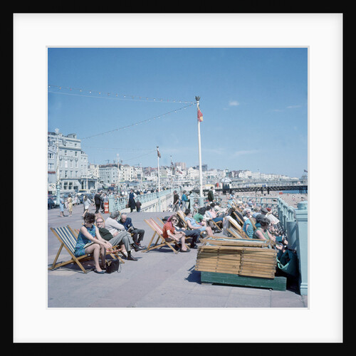 The sea front at Brighton by Library
