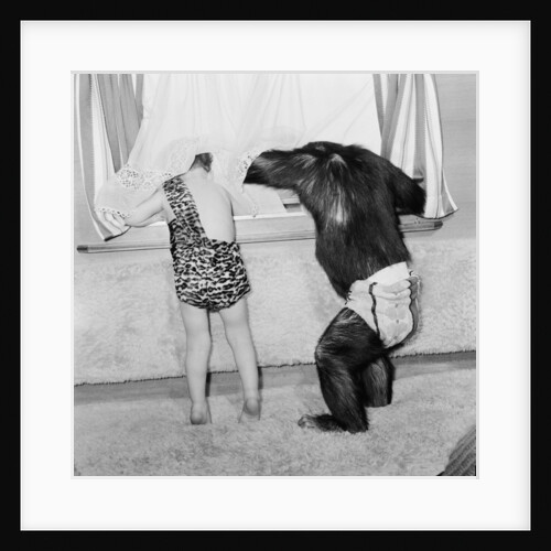 Two year old Francis Foster, son of Frank Foster the ringmaster of the Bertrum Mills Circus by Arthur Sidey