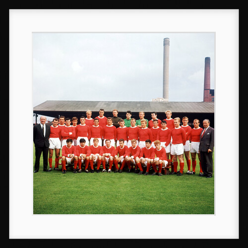 Manchester United team group by Anonymous