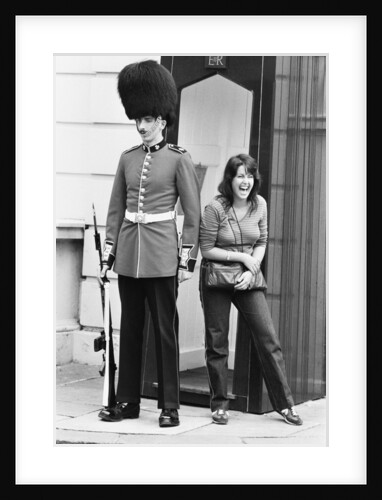 A guardsman standing outside Clarence House by Anonymous