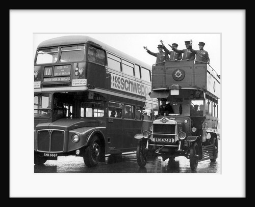 Ole Bill, a London bus from around 1914 by Staff