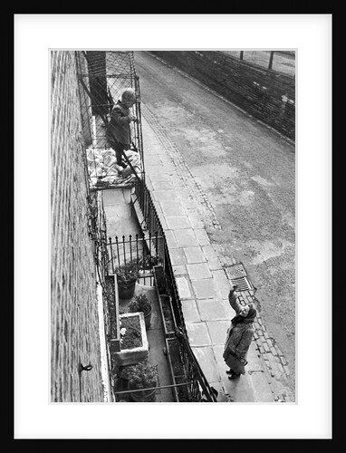 They just smile as baby steps out into space by Staff