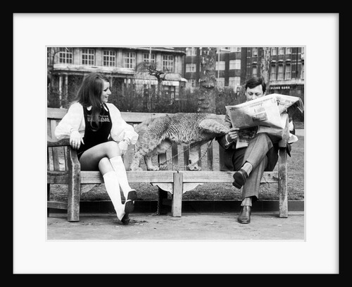 John reads on by Staff