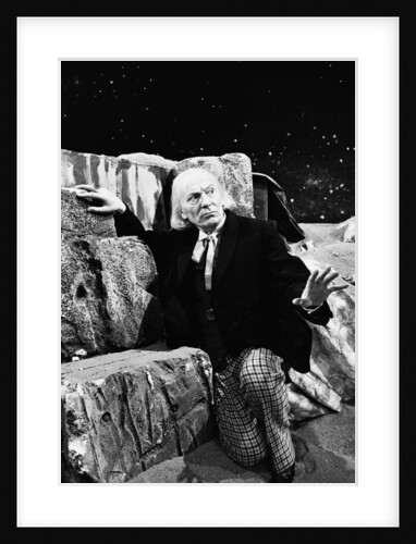 William Hartnell, the first Doctor, during rehearsals at Television Centre by Anonymous