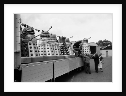 Lorry load of Daleks by Water