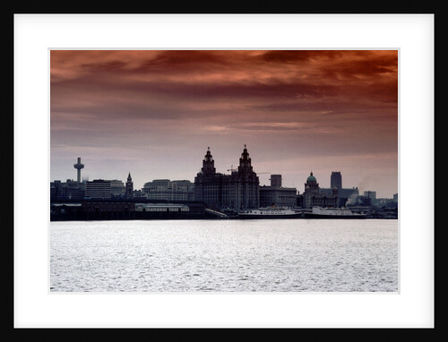 Skyline of Liverpool by Anonymous