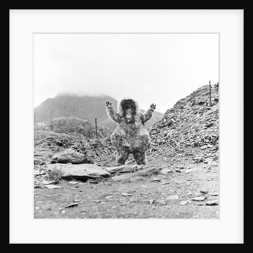 Patrick Troughton filming on location filming Dr Who by Dennis Hussey