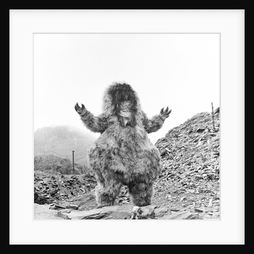 Patrick Troughton filming on location filming Dr Who by Dennis Hussey