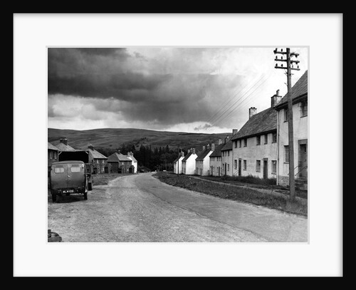 The main street in the village of Kielder by NCJ
