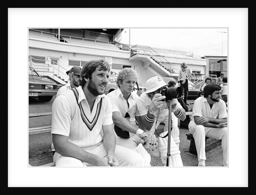 Ian Botham and David Gower by Anonymous