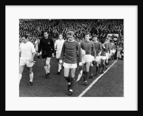 Real Madrid and Manchester United take to the field by Staff