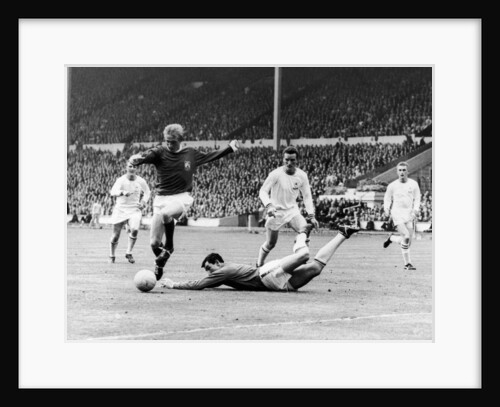 FA Cup Final 1963 Manchester United v Leicester City by Staff
