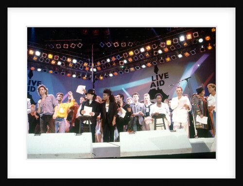 Live Aid concert at Wembley Stadium by Anonymous