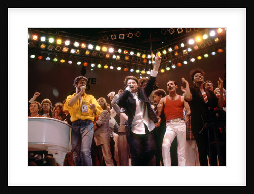 Live Aid concert at Wembley Stadium by Anonymous