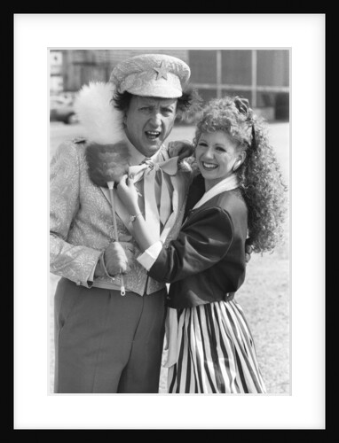 Melanie the doctors assistant played by Bonnie Langford with Ken Dodd by Hartley