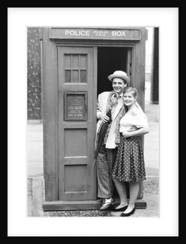 Dr Who Sylvester McCoy with Sophie Aldred as Ace his assistant by Anonymous