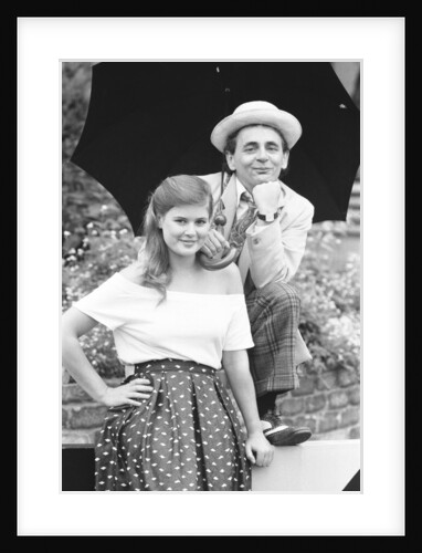 Dr Who Sylvester McCoy with Sophie Aldred as Ace his assistant by Anonymous