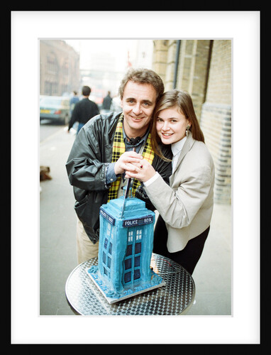 Dr Who, Sylvester McCoy, with his assistant Ace alias Sophie Aldred by Anonymous