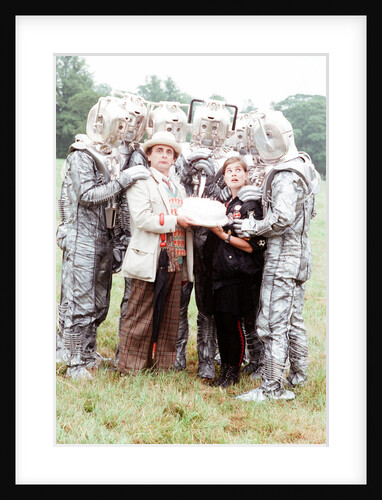 Sylvester McCoy as the Doctor and Sophie Aldred as Ace by Anonymous