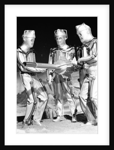 Filming at the BBC Ealing studios for Dr Who story 'Moonbase' by Anonymous