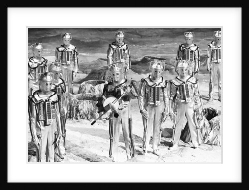 Filming at the BBC Ealing studios for Dr Who story 'Moonbase' by Anonymous