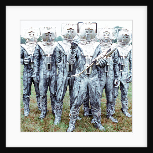 Extras dressed as Cybermen by Anonymous