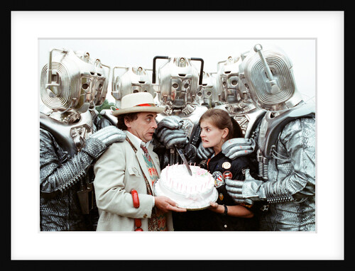 Sylvester McCoy as the Doctor and Sophie Aldred as Ace by Anonymous