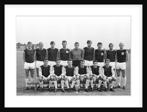 West Ham FC team line up 1963 by Staff