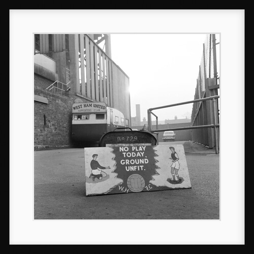 West Ham v. Nottingham Forest, 26th December 1962. by Staff