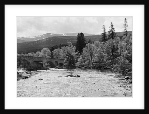 Invercauld Bridge over the River Dee by Staff