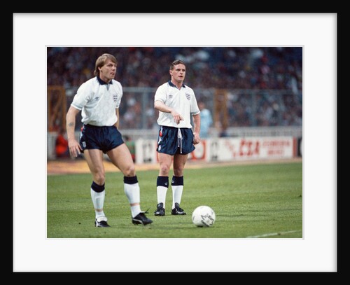 Stuart Pearce and Paul Gascoigne by Anonymous
