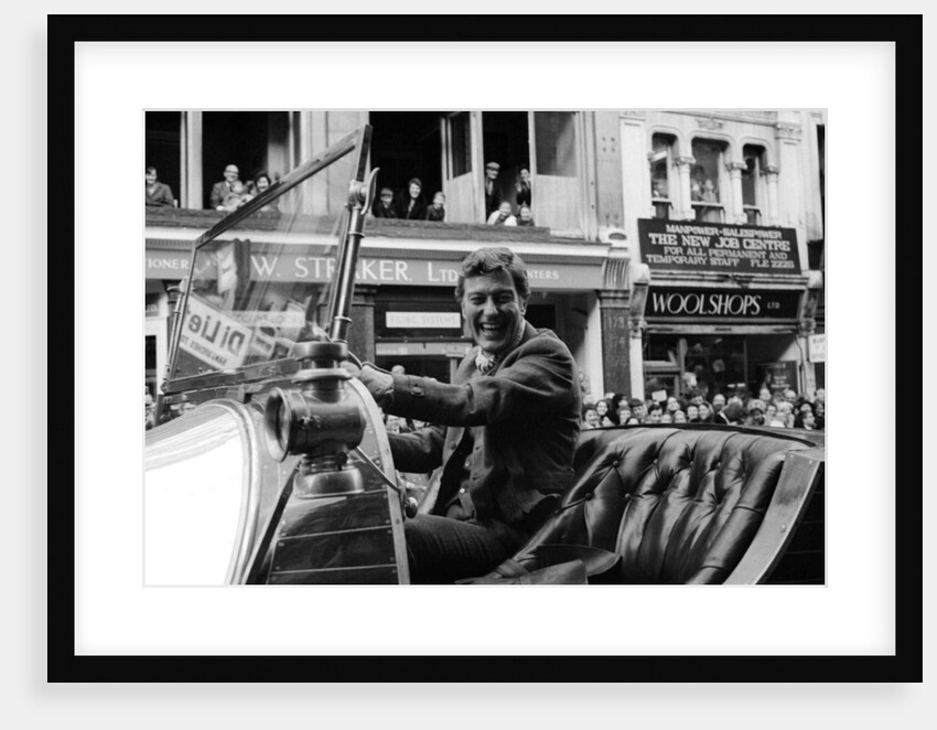 Dick Van Dyke drives Chitty Chitty Bang Bang by Fox Harry