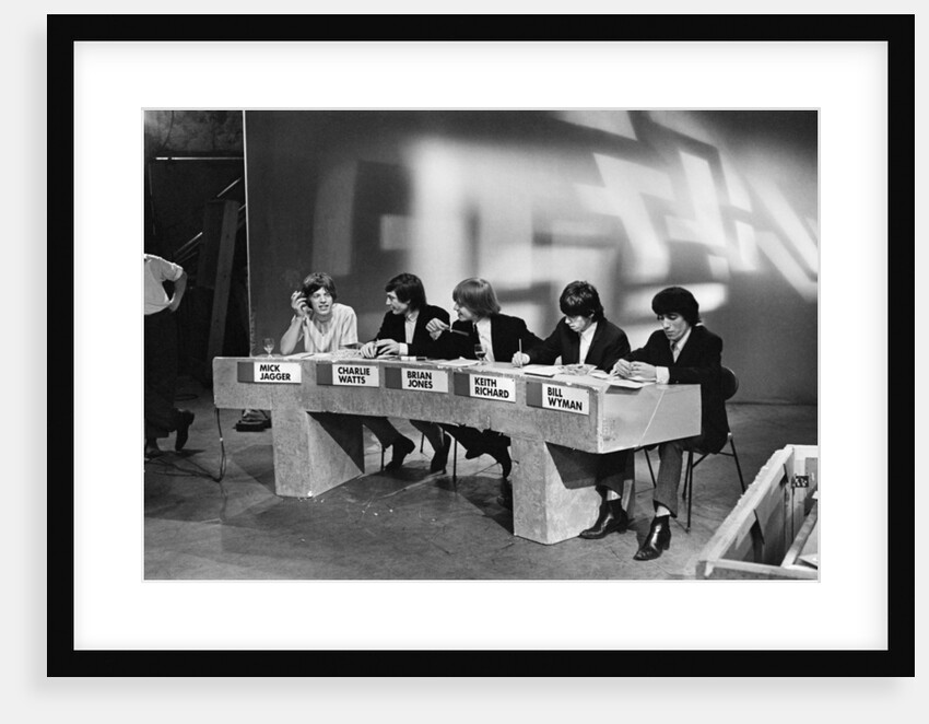 Rolling Stones At Shepherd's Bush TV studio by Staff