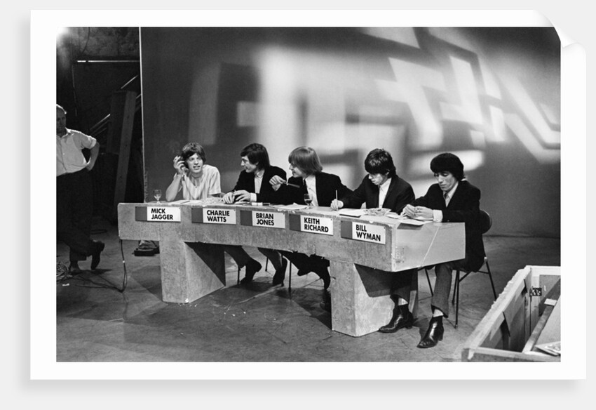 Rolling Stones At Shepherd's Bush TV studio by Staff