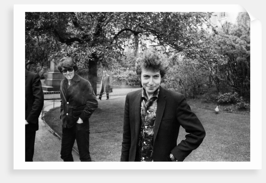 Bob Dylan in the Savoy Gardens by Kent Gavin