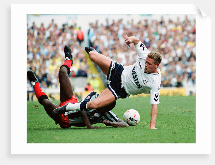 English League Division One match at White Hart Lane by Arnold Slater