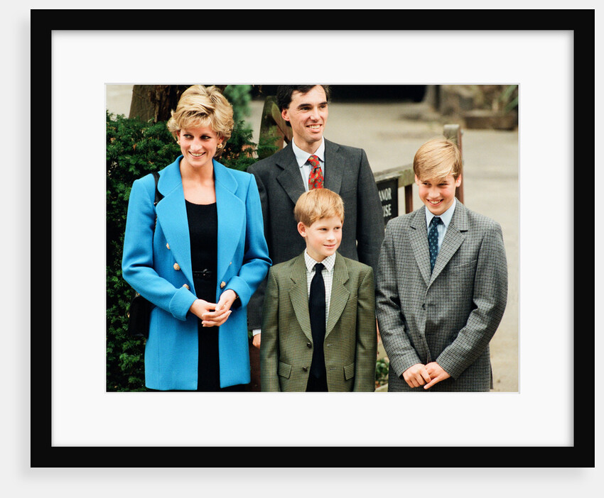 Prince William before his first day at Eton by Kent Gavin