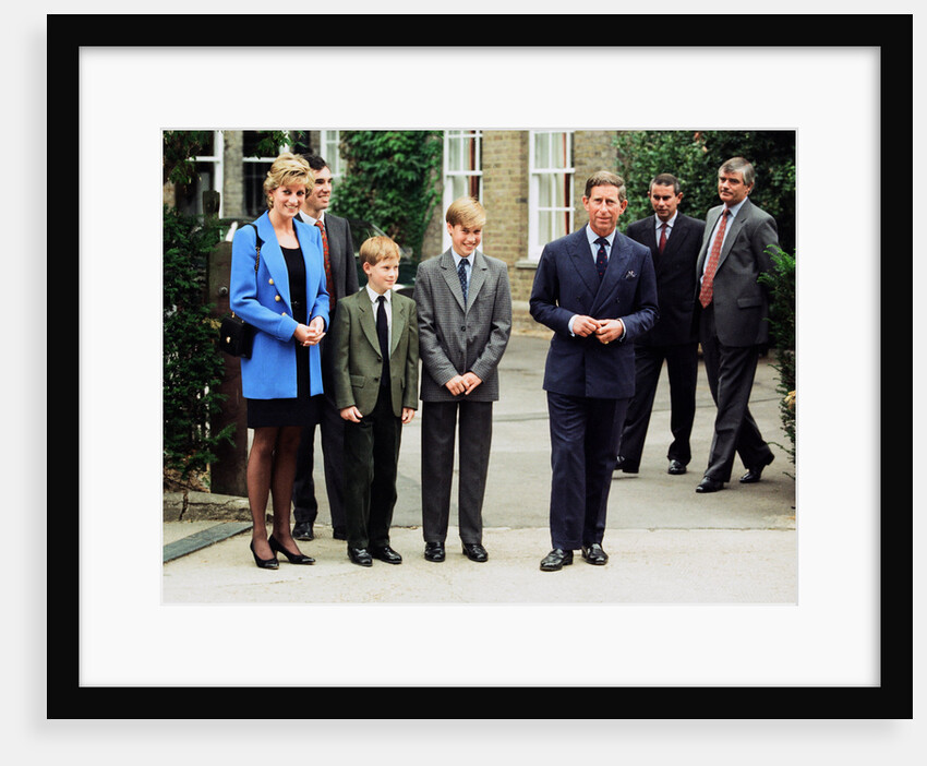 Prince William before his first day at Eton by Kent Gavin