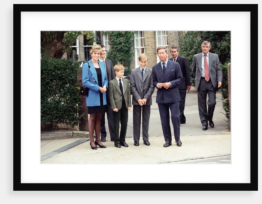 Prince William before his first day at Eton by Kent Gavin