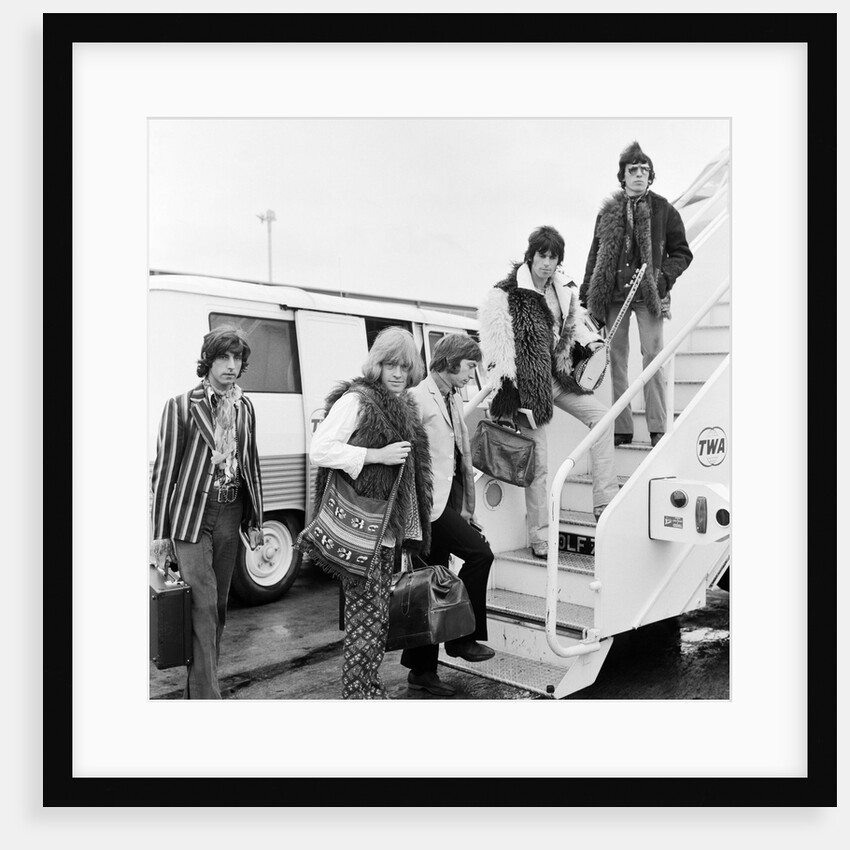 Members of The Rolling Stones heading for New York by Anonymous