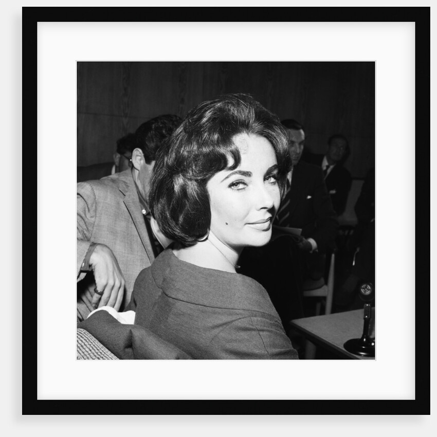 Elizabeth Taylor with husband Eddie Fisher by Terry Fincher