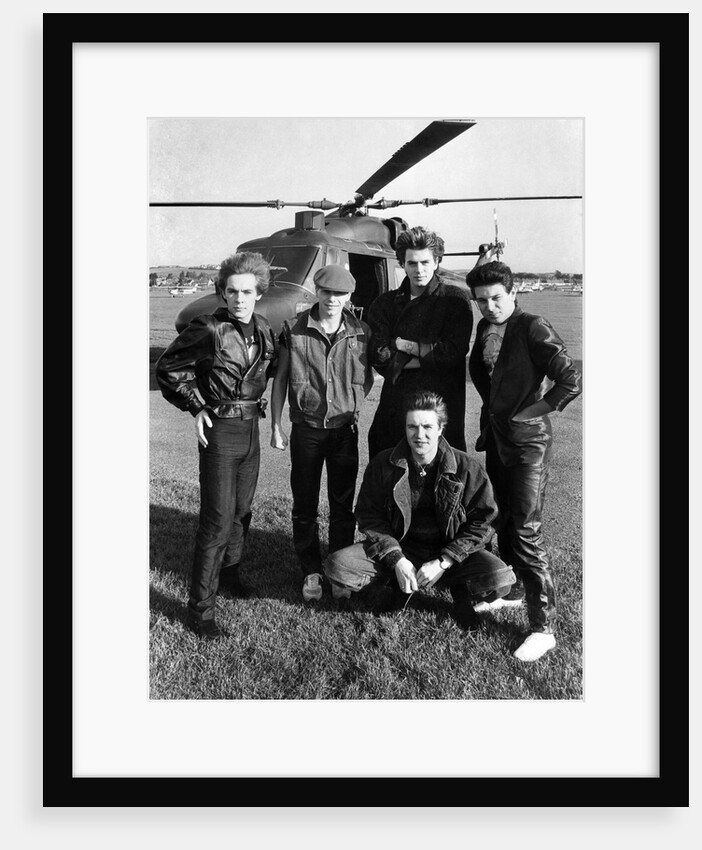 Duran-Duran leave Shoreham airport by Anonymous