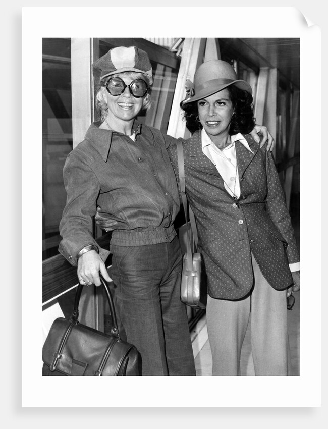 Doris Day and Jacqueline Susann by Anonymous