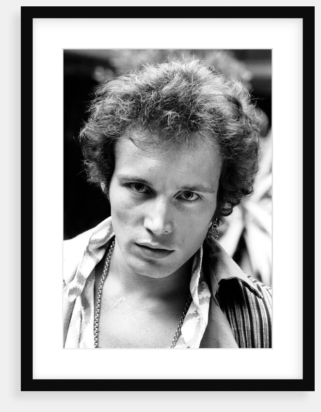 Adam Ant without his make up by Anonymous