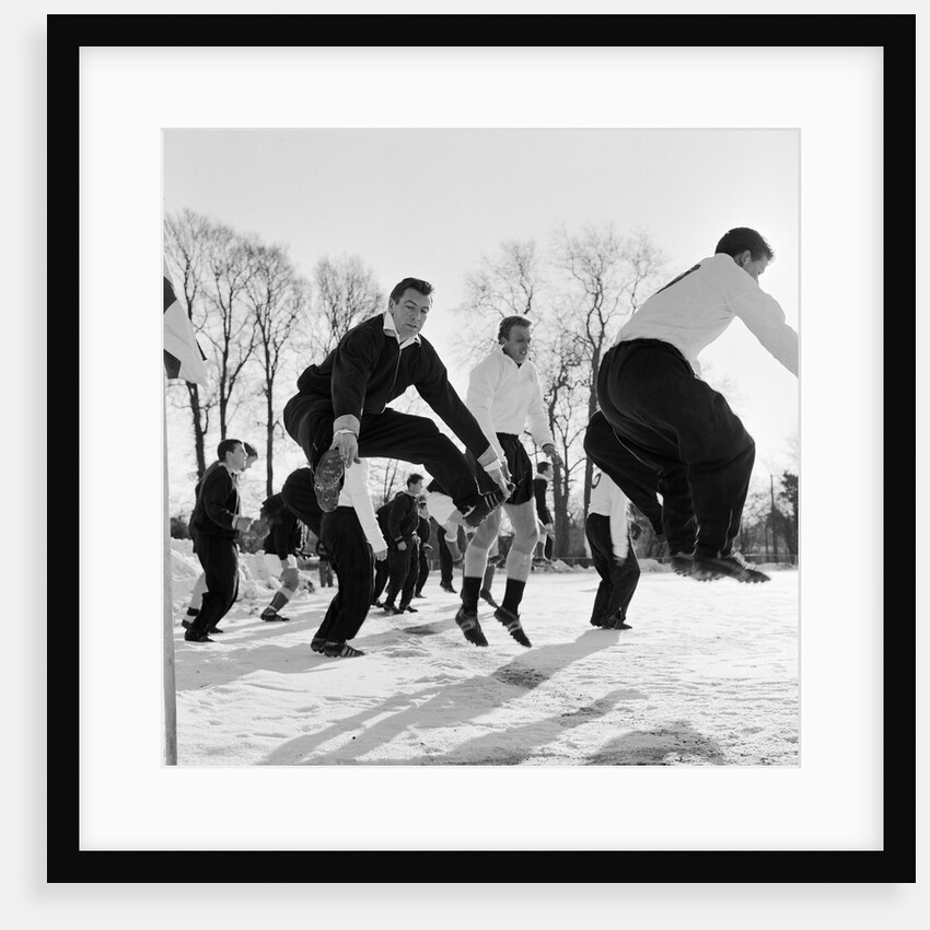 Johnny Haynes training with Fulham Reserves by Dexter