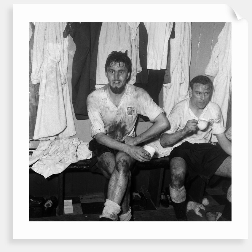 Jimmy Hill after getting a hat-trick by Anonymous