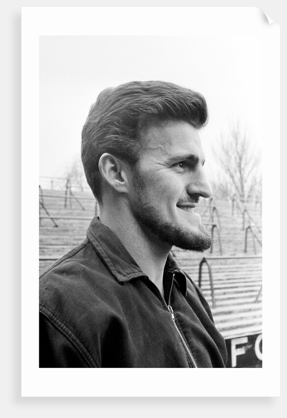 Fulham team in training 1958 by Anonymous