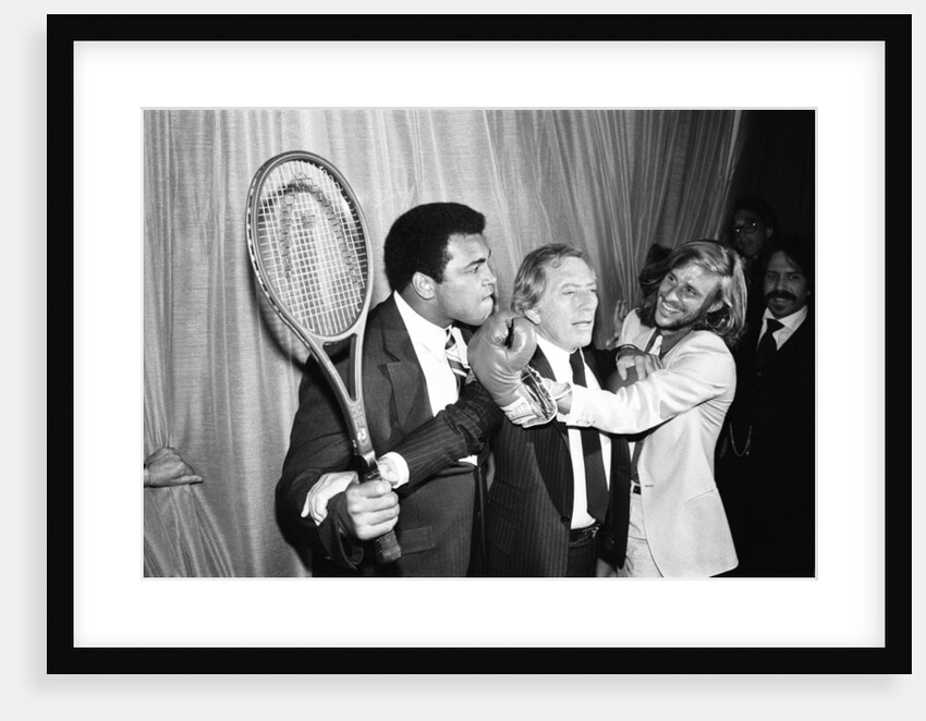 Andy Williams between Heavyweight Boxing champion and Bjorn Borg by Michael Daines