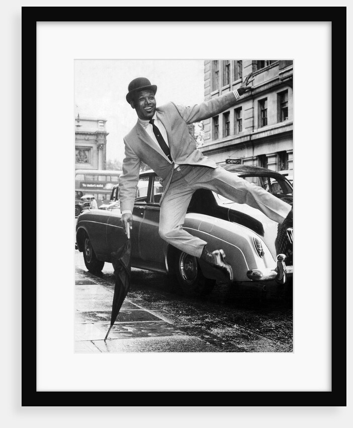 Sugar Ray Robinson doing an impression of Sammy Davis Junior by Monte Fresco